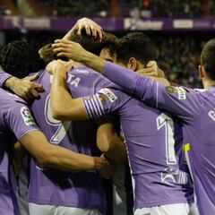 El Real Valladolid "Mata" a un Huesca que nunca se rinde