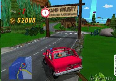 The Simpsons Road Rage (GameCube)