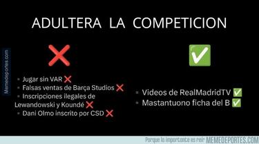 La polémica del Rayo-Barça, la derrota del City... Los mejores memes de la jornada