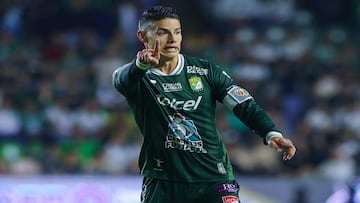 James Rodriguez of Leon during the 17th round match between Leon and Puebla as part of the Liga BBVA MX, Torneo Apertura 2025 at Nou Camp Stadium, on November 08, 2025 in Leon, Guanajuato, Mexico.