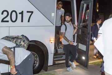 El Real Madrid ya se encuentra en Los Ángeles