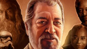 Fallece Pepe Mediavilla, la voz española de Morgan Freeman o Ian Mckellen