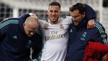 Un traumatismo que no apartará a Hazard mucho tiempo