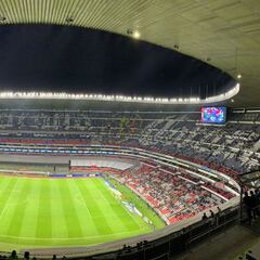 El color del México vs Canadá en el Estadio Azteca