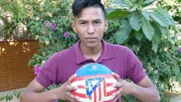 Mexicano busca lograr su sueño a través del Atlético de Madrid