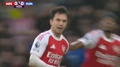 El ‘Spanish Arsenal’ huele a Premier: golazo escandaloso de Zubimendi para meter toda la presión a Guardiola
