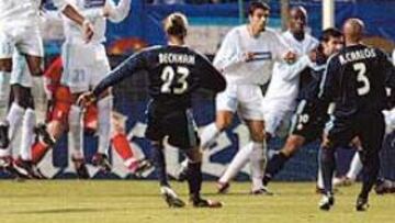 <b>GOL DE ORO. </B>Fue el primero que consiguió con el Madrid en Champions, el que lo confirma en el Madrid.