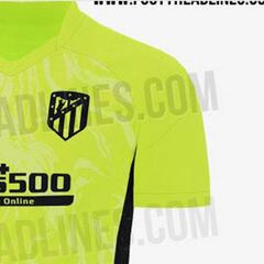 Amarillo neón noventero en la tercera equipación del Atlético