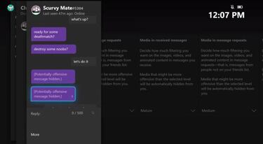 Xbox anuncia un nuevo filtro de mensajes para combatir la toxicidad