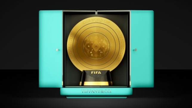 Sale a la luz el trofeo del Mundial de Clubes