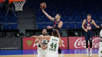 19/11/2 PARTIDO BALONCESTO BASKET
EUROLEAGUE EUROLIGA REGULAR SEASON ROUND 10
BASKONIA VITORIA GASTEIZ - PANATHINAIKOS
LUCA VILDOZA ENTRE IOANNIS PAPAPETROU Y KONSTANTINOS MITOGLOU