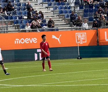 Yu, un portero que juega de central