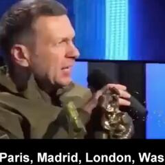 Un presentador de la televisión rusa pide “quemar Madrid”