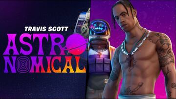 Fortnite pulveriza récords: 12.3 millones de jugadores en el concierto Astronomical de Travis Scott