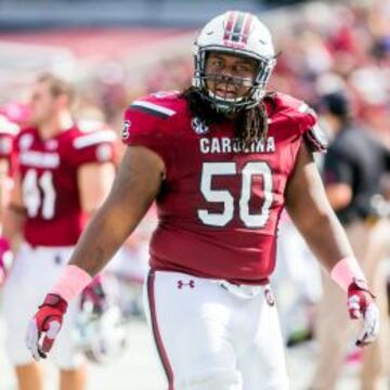 AJ Cann en su periplo en la universidad de South Carolina