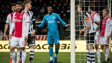 Onana, en el centro de la imagen, no está en su mejor forma.