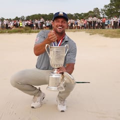 What is the US Open trophy called? Original and current trophy