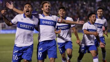 El jugador de Universidad Catolica Jose Pedro Fuenzalida