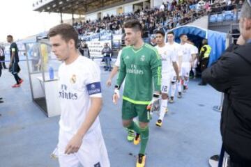 Luca Zidane is Real Madrid Castilla's goalkeeper, he made headlines when he was sent off for a headbutt in a Madrid derby, drawing the inevitable comparisons with his father, but the goalkeeper has kept 4 clean sheets in 7 UEFA Youth League matches, playi