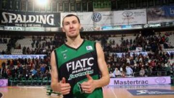 Gaffney durante su etapa en el Joventut.