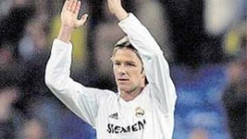 <b>NO SE MUEVE. </b>Beckham espera renovar antes del inicio de Liga.
