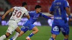 Formación confirmada de U. de Chile ante Lanús en Copa Sudamericana 2025