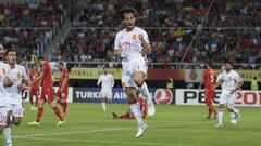 Macedonia-España en imágenes