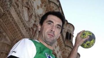 El entrenador del Quabit Guadalajara, Mateo Garralda.