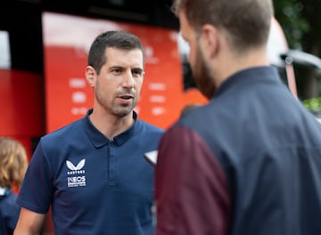 Imanol charla con AS durante este Tour de Francia