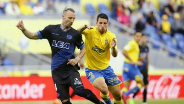 Las Palmas vuelve a Segunda tres años después y el Alavés se salva