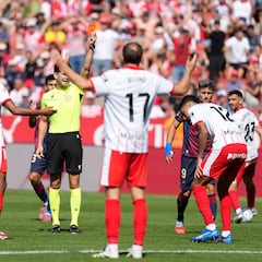 Un Girona cogido con pinzas