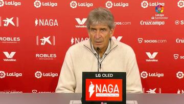 Pellegrini: "Tenemos una carga alta de partidos pero no me gusta buscar excusas"