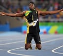 Histórico Bolt: también reina en el 4x100 y logra su noveno oro