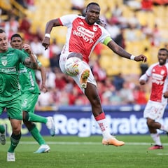 Santa Fe y Equidad empatan en El Campín