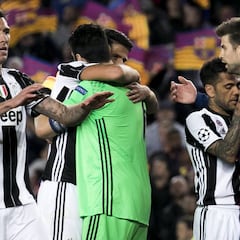 Buffon: "Quería retirarme tras no encajar goles ante el Barcelona"