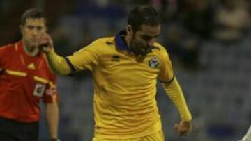 Miguélez, durante un partido.