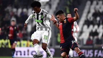 Juventus venció 2-1 a Genoa en el Allianz Stadium.
