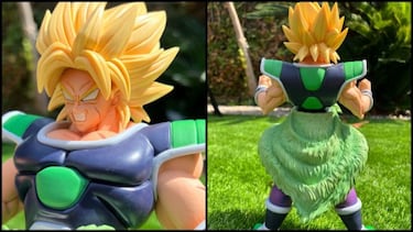 ¿Lo veremos así en la nueva película? La figura de Broly que desata su poder