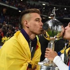 El emotivo mensaje de Juanfer para despedir a Borré de River