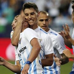 Ontiveros, Recio y Sandro hacen vibrar de nuevo a La Rosaleda