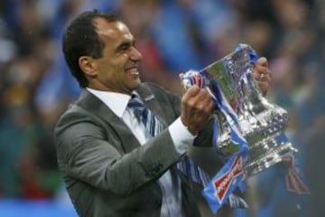 El español Roberto Martinez entrenador del Wigan