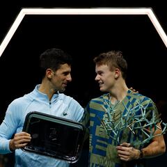 Djokovic: “Rune y Alcaraz son muy completos, impresionantes”