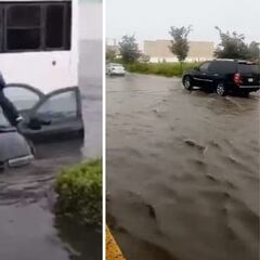 Video: Fuertes lluvias provocan inundaciones en EDOMEX, caos vial y encharcamientos