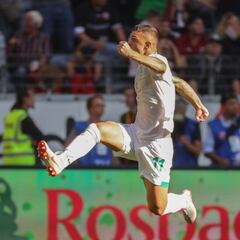 De último minuto, Eintracht Frankfurt pierde contra Werder Bremen