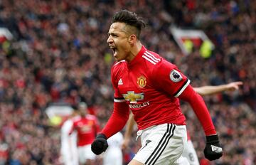 La brillante jornada goleadora de Alexis Sánchez en el United