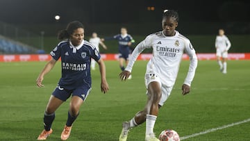 18/02/26 PARTIDO FUTBOL FEMENINO
WOMENS CHAMPIONS LEAGUE PALYOFF VUELTA
REAL MADRID - PARIS FC
LINDA CAICEDO