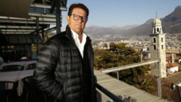 Fabio Capello en Lugano.