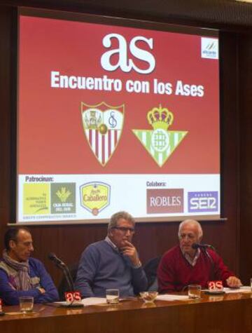 Las imágenes del encuentro con los ases en Sevilla