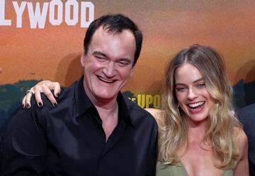 Quentin Tarantino y Margot Robbie