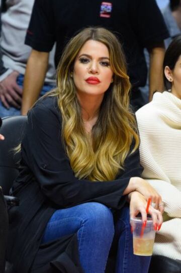 Khloe Kardashian, celebridad y presentadora de radio estadounidense.